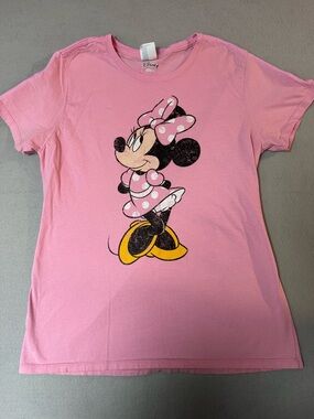 Disney Pink Minnie Mouse Graphic Tee